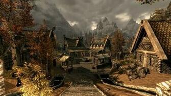 Wallpaper Video Games Whiterun
