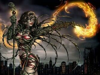 Wallpaper Gothic Fantasy Girl