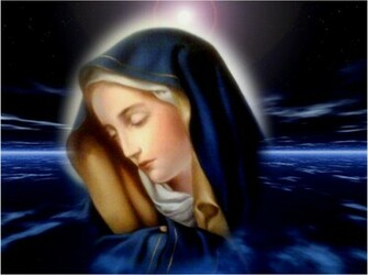 Mother Mary Wallpaper Mulberry Nails