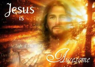 Jesus Awesome My God Is An