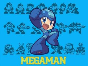 Mega Man Chibi Small Wallpaper
