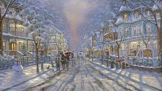 Old Fashioned Christmas Wallpaper Submited Image
