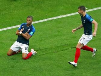 France Vs Argentina World Cup Kylian Mbappe Comes