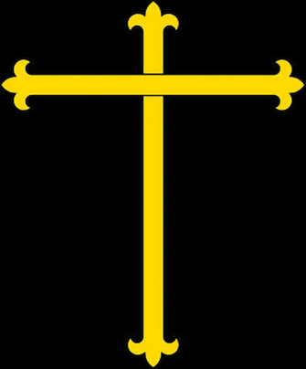 Church Outline Yellow Cross Crosses Religion Public
