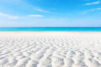White Beach Background Wallpaper
