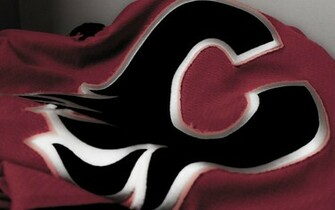 Calgary Flames Hockey Club Coat Of Arms Form Desktop