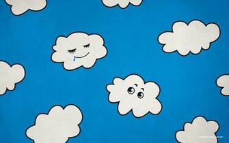 Funny Clouds Wallpaper