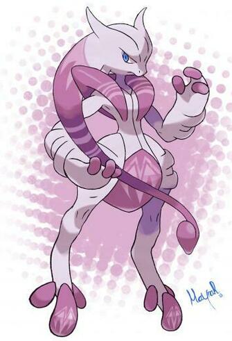 Mega Mewtwo X Y Fusion By Mayrah13