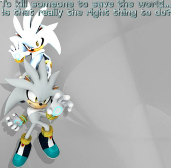 Silver The Hedgehog Wallpaper By Dablackblur