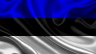 Flag Of Estonia Wallpaper Dodowallpaper