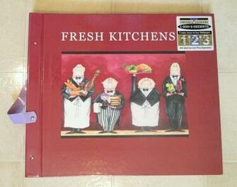 Norwall Kitchens Wallpaper Sample Book Arts Crafts Dollhouse