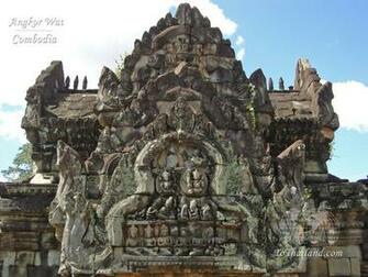 Angkor Wat Thom Cambodia Wallpaper