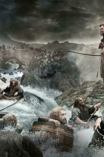 The Hobbit Desolation Of Smaug Characters iPhone Wallpaper