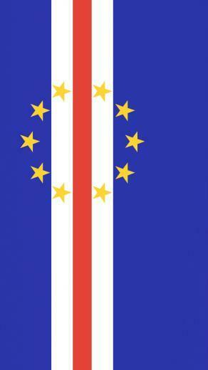 Cape Verde Flag iPhone Wallpaper HD