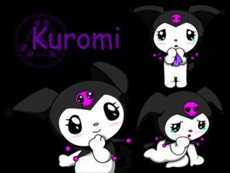 Wallpaper Kuromi And Hello Kitty