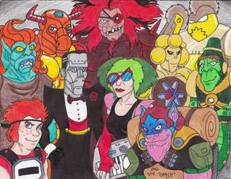 Silverhawks Villains By Crash2014