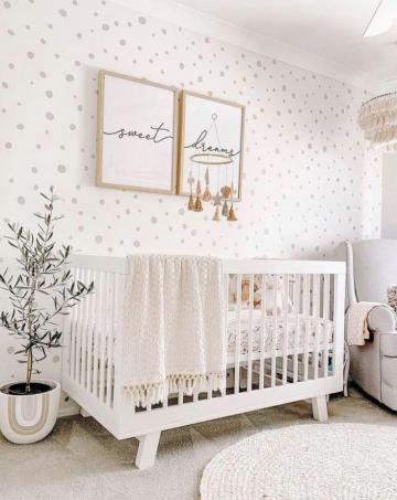 Trendy Nursery Wallpaper Ideas Diy Darlin Room Design