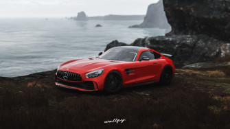 Mercedes Amg Gtr Forza Horizon 4k HD Wallpaper Image Photos And
