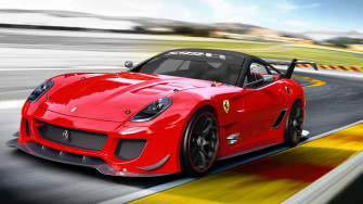Red Ferrari Gtb Fiorano Racetrack Wallpaper