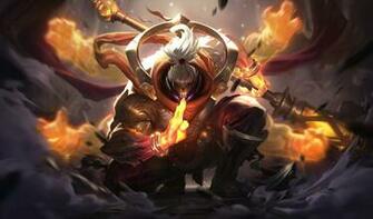 God Staff Jax Lol Wallpaper