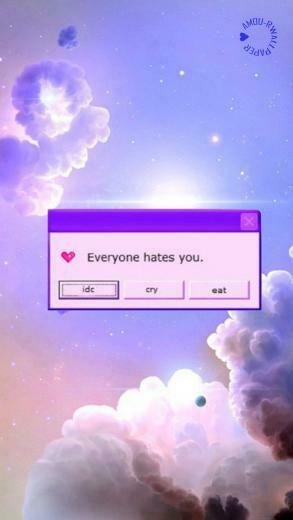 Heh Mood Quotes In Aesthetic Wallpaper