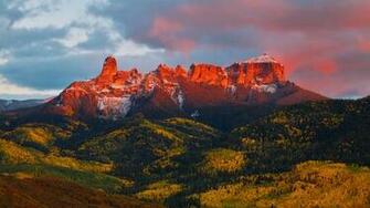 Colorado Dusk Wallpaper Mountains Desktop