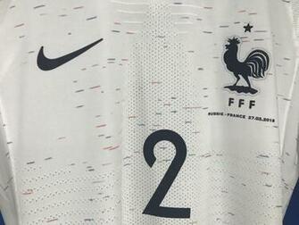 On Pitch France World Cup Away Kit Footy Headlines