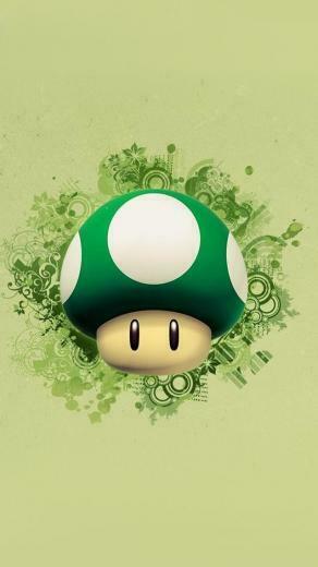 Cute Cartoon Super Mario iPhone Plus And Wallpaper