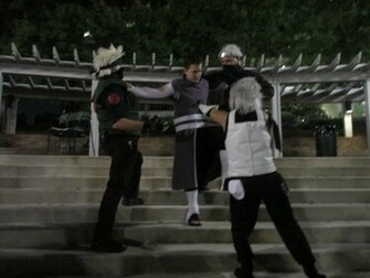 Kakashi Vs Obito By Gijoe0000