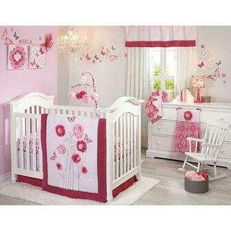 Nurture Butterfly Wings Pc Crib Bedding Set