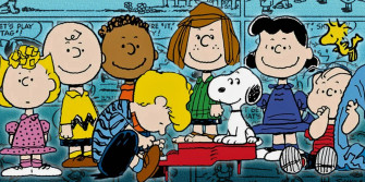 Peanuts Snoopy Characters Wallpaper