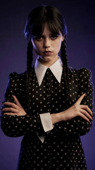 Wednesday Jenna Ortega Netflix 4k Wallpaper iPhone HD Phone 6710h