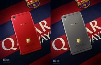 Oppo F1 Plus Edisi Fc Barcelona Mula Tersebar