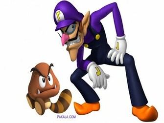 Wallpaper Waluigi Y Goomba