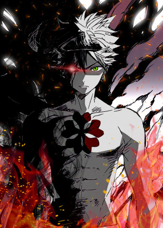 Black Clover Asta Wallpaper On
