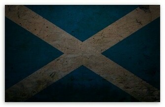 Grunge Flag Of Scotland HD Wallpaper For Standard Fullscreen