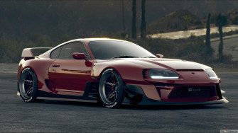 Red Modified Toyota Supra Mk4 4k Wallpaper