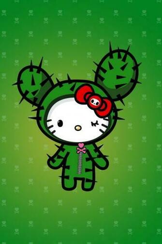 Hello Kitty Emo iPhone 4s Wallpaper iPad