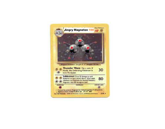 Pokemon Trading Cards Image Angry Magneton HD Wallpaper