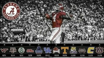 Are Beautiful Schedule Posters Wallpaper For Every Single Fbs Team