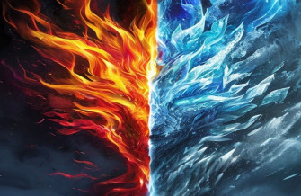 Cool Fire And Ice Wallpaper