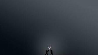 Drawn Wallpaper Vector Battle Of The Jedi And Sith