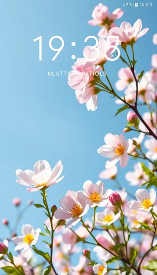 April Phone Wallpaper
