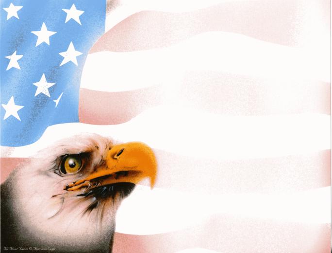 Patriotic Background For Computer