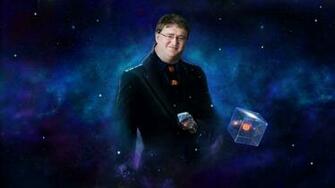 Gaben Wallpaper In Space I