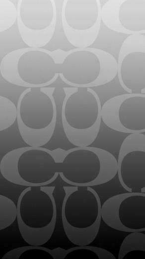 Coach In Black Grey And Silver Wallpaper For iPhone