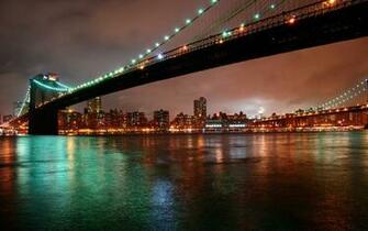 New York City Night Lights Wallpaper