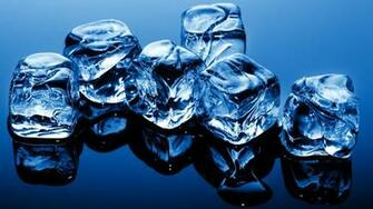 Blue Ice Cubes HD WallpapermixHD Wallpaper