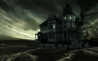Haunted House Halloween Wallpaper