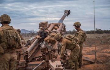 Wallpaper Weapons Soldiers Howitzer Australian Army M777